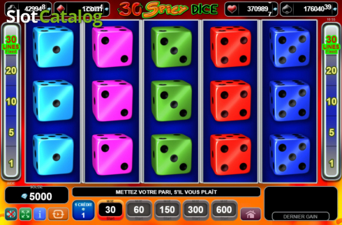 Οθόνη2. 30 Spicy Dice Κουλοχέρης