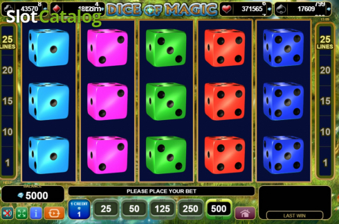 Οθόνη2. Dice of Magic Κουλοχέρης