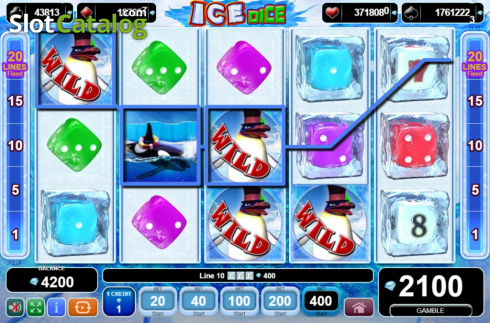 Οθόνη5. Ice Dice Κουλοχέρης