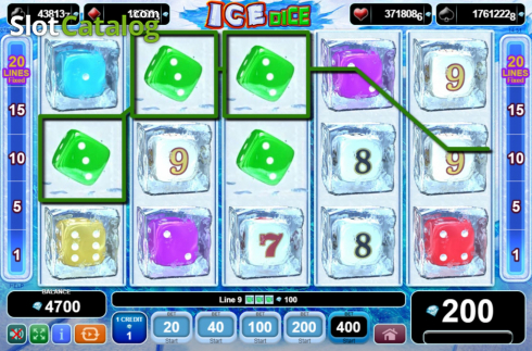 Οθόνη6. Ice Dice Κουλοχέρης