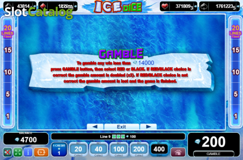 Οθόνη9. Ice Dice Κουλοχέρης