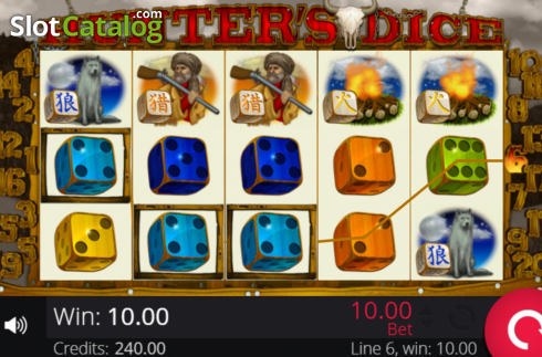 Οθόνη3. Hunter's Dice Κουλοχέρης 