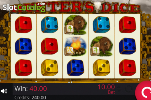 Οθόνη4. Hunter's Dice Κουλοχέρης 