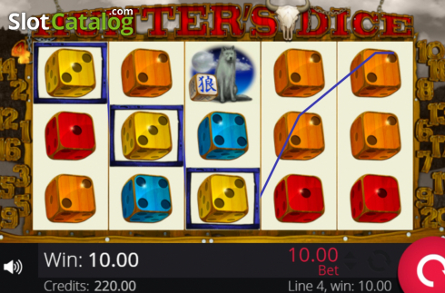 Οθόνη6. Hunter's Dice Κουλοχέρης 