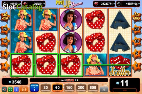 Οθόνη4. Pin Up Queens (Amusnet) Κουλοχέρης