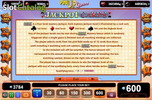 Οθόνη8. Pin Up Queens (Amusnet) Κουλοχέρης