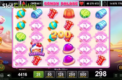 Οθόνη4. Candy Palace Κουλοχέρης