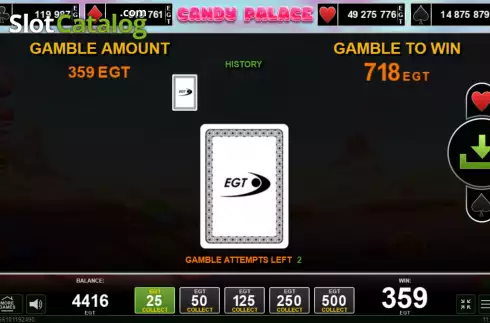 Οθόνη5. Candy Palace Κουλοχέρης