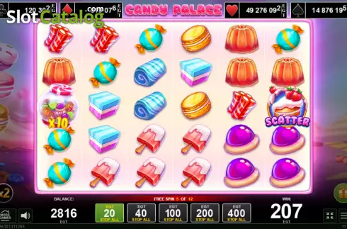 Οθόνη8. Candy Palace Κουλοχέρης