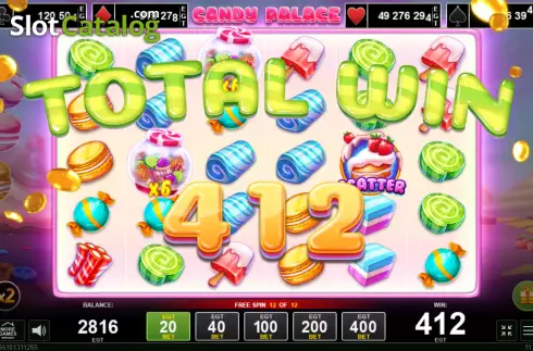 Οθόνη9. Candy Palace Κουλοχέρης