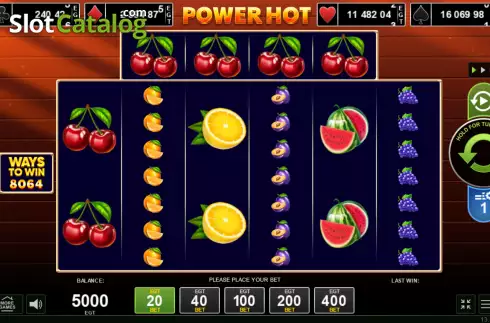 Οθόνη2. Power Hot Megawins Κουλοχέρης 
