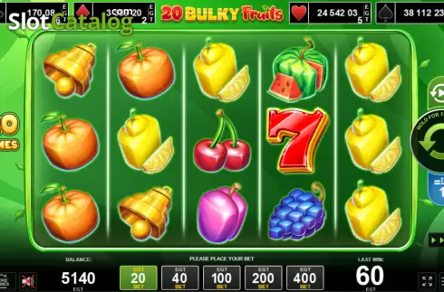 Οθόνη2. 20 Bulky Fruits Κουλοχέρης
