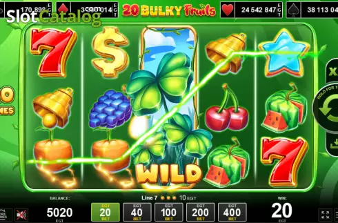 Οθόνη3. 20 Bulky Fruits Κουλοχέρης