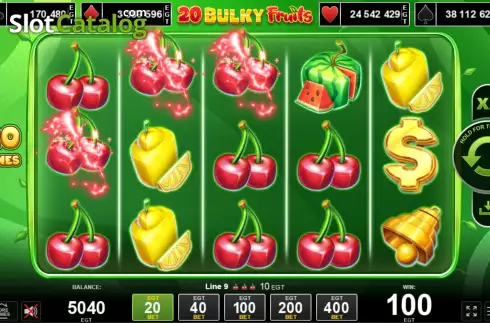 Οθόνη4. 20 Bulky Fruits Κουλοχέρης