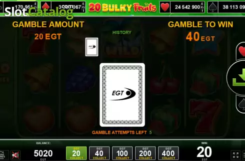 Οθόνη5. 20 Bulky Fruits Κουλοχέρης