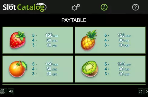 Οθόνη7. Cocktail Rush Κουλοχέρης