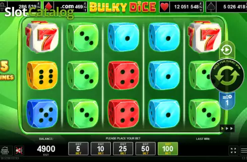 Οθόνη2. Bulky Dice Κουλοχέρης
