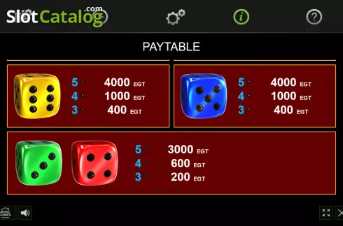 Οθόνη7. Dice Plus Κουλοχέρης