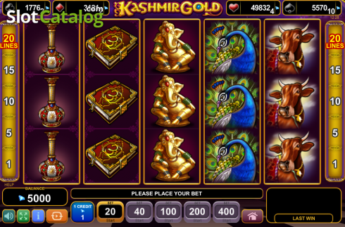 Οθόνη7. Kashmir Gold Κουλοχέρης