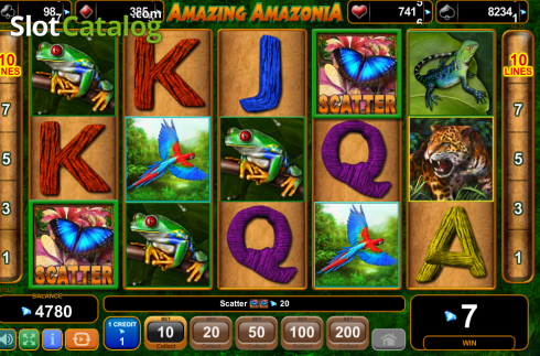 Οθόνη9. Amazing Amazonia Κουλοχέρης 