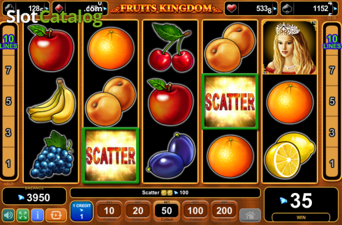 Οθόνη9. Fruits Kingdom Κουλοχέρης