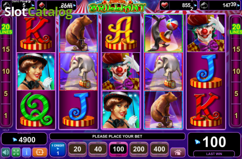 Οθόνη9. Circus Brilliant Κουλοχέρης