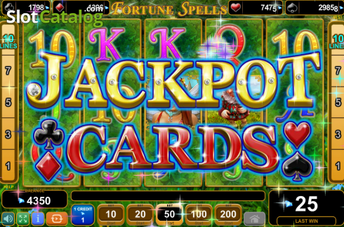 Οθόνη8. Fortune Spells Κουλοχέρης 