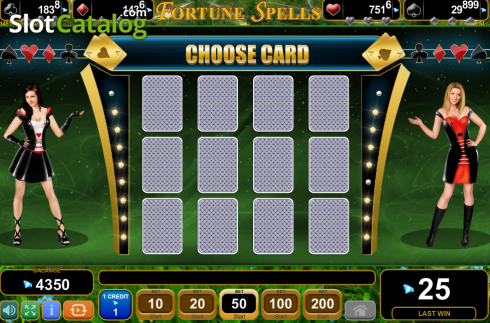 Οθόνη9. Fortune Spells Κουλοχέρης 