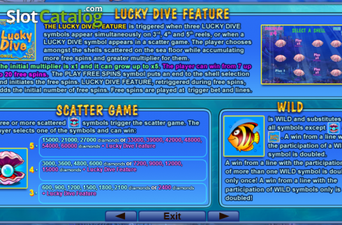 Οθόνη3. Ocean Rush Κουλοχέρης