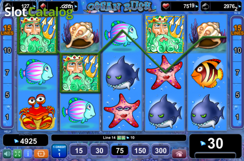 Οθόνη8. Ocean Rush Κουλοχέρης