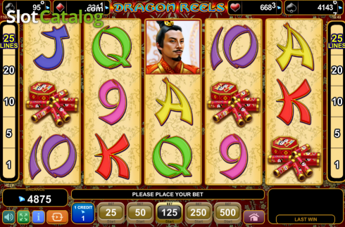 Οθόνη8. Dragon Reels Κουλοχέρης