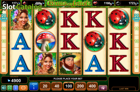 Οθόνη7. Game of Luck Κουλοχέρης
