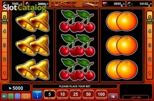 Οθόνη3. Lucky Hot (Amusnet) Κουλοχέρης