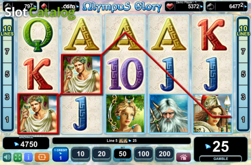 Οθόνη8. Olympus Glory (Amusnet) Κουλοχέρης