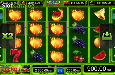 Οθόνη7. More Lucky & Wild Κουλοχέρης