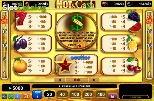 Οθόνη2. Hot & Cash Κουλοχέρης 