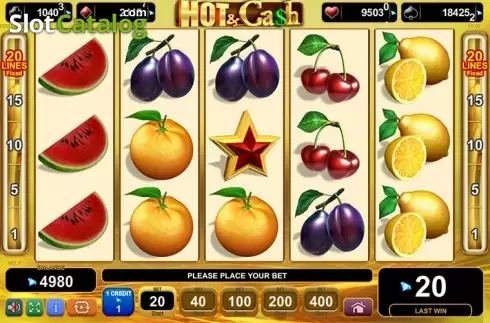 Οθόνη4. Hot & Cash Κουλοχέρης 