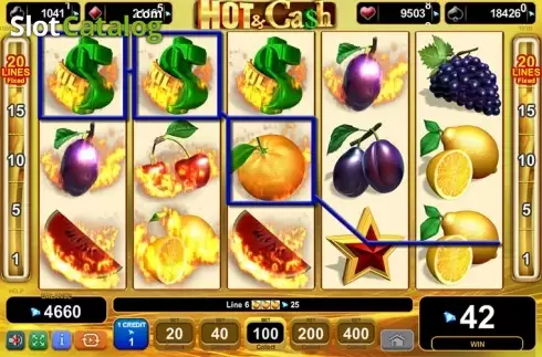 Οθόνη5. Hot & Cash Κουλοχέρης 