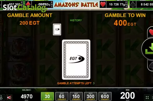 Οθόνη5. Amazons' Battle (Amusnet) Κουλοχέρης