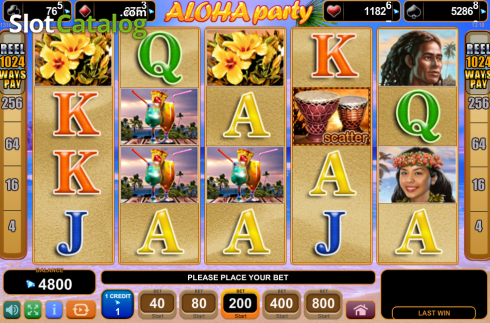 Οθόνη7. Aloha Party Κουλοχέρης