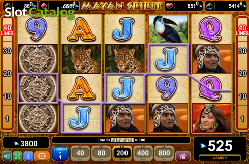 Οθόνη8. Mayan Spirit Κουλοχέρης 