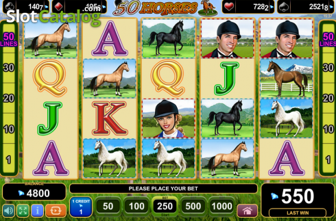 Οθόνη9. 50 Horses Κουλοχέρης 