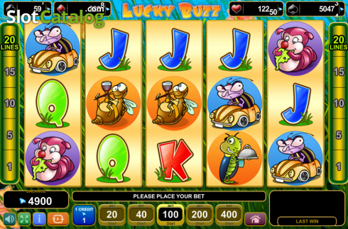 Οθόνη8. Lucky Buzz Κουλοχέρης