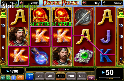 Οθόνη8. Dragon Reborn (Amusnet) Κουλοχέρης