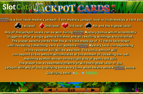 Οθόνη5. Jungle Adventure (Amusnet) Κουλοχέρης 