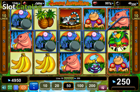 Οθόνη8. Jungle Adventure (Amusnet) Κουλοχέρης 