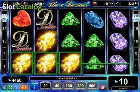 Οθόνη 3. Like a Diamond Κουλοχέρης