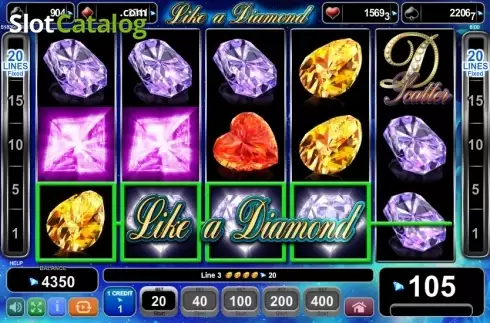 Οθόνη 5. Like a Diamond Κουλοχέρης