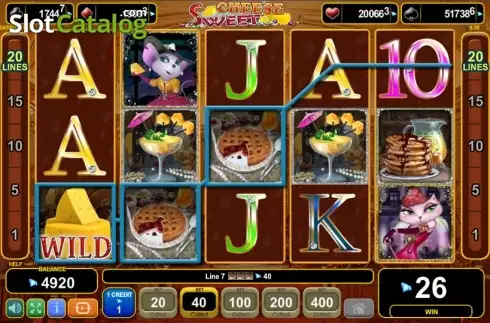 Οθόνη4. Sweet Cheese Κουλοχέρης