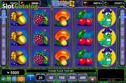 Οθόνη2. Crazy Bugs II Κουλοχέρης